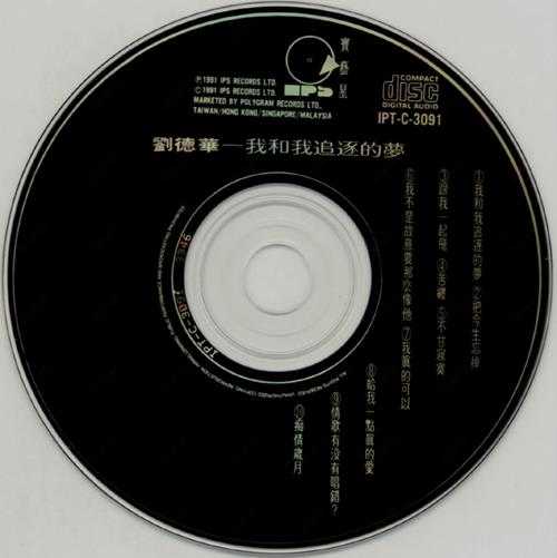 刘德华.1991-我和我追逐的梦（国）【宝艺星】【WAV+CUE】