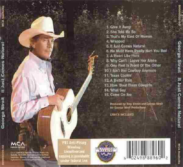 【欧美乡村】GeorgeStrait-2006-ItJustComesNatural[FLAC]