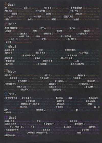 群星.2023-《怀顾6CD》6CD一个顾嘉辉的时代[WAV+CUE]