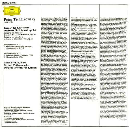 【古典音乐】贝尔曼《柴科夫斯基·第一钢琴协奏曲》2013[FLAC+CUE整轨]
