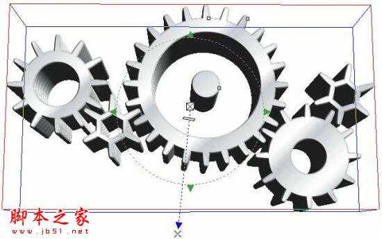CorelDRAW设计制作逼真的金属齿轮