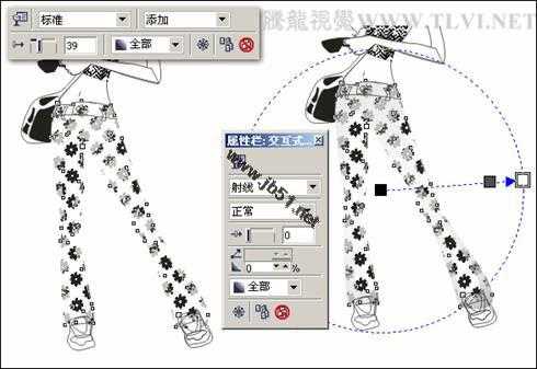 CorelDraw(CDR)设计制作矢量时尚少女实例教程