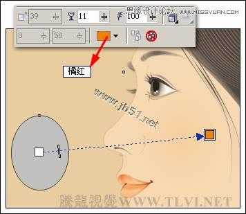 CorelDRAW(CDR)设计绘制美女诉衷情工笔画实例教程