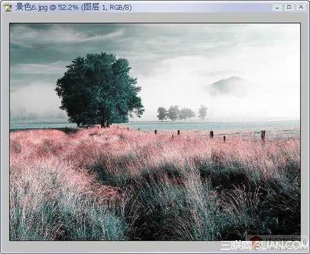 photoshop利用通道快速调色教程