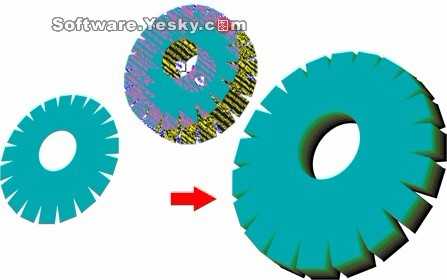 CDR绘制不同风格的齿轮效果实例教程