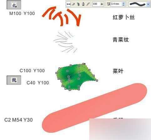 CDR绘制汉堡可乐海报教程