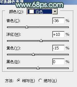 Photoshop将草地人物图片调制出小清新的淡调青黄色效果