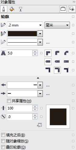 CorelDRAW怎么设置默认轮廓和填充呢?