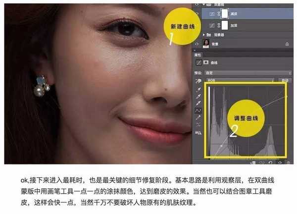 Photoshop详细解析广告级专业人像磨皮教程