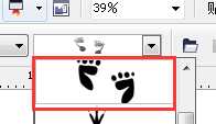cdr怎么画脚印图形? cdr绘制脚印的教程