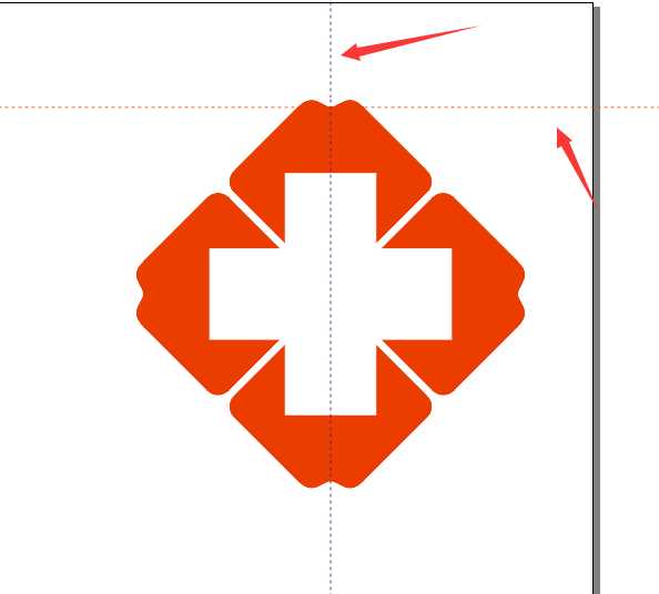 coreldraw怎么做医院的红十字标志?CDR绘制标准的红十字医院LOGO标志教程